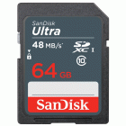 SDXC 64GB  Sandisk Class 10 Ultra UHS-I  48MB/s